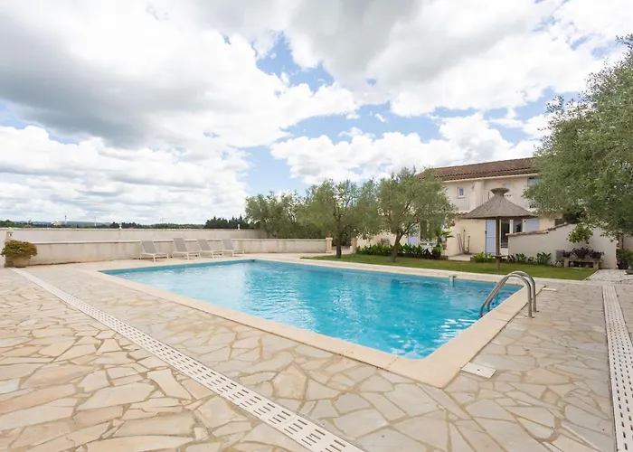 Côté Oliviers 4p - Appt 4p Climatisé Avec Piscine Beaucaire (Gard)